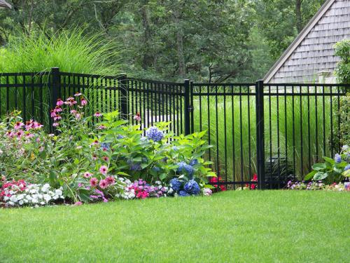 Residential Ornamental Fence - American Fence Company of Des Moines, IA